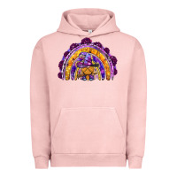 Pigment Salmon witchy gnome rainbow Urban Hoodie - BundleAndBundleShop
