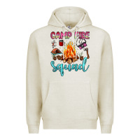 Oatmeal Heather camp fire squad Premium Hoodie - JahusDesignShop