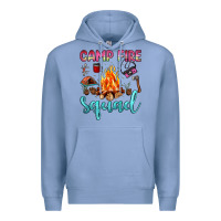 Colony Blue camp fire squad Premium Hoodie - JahusDesignShop