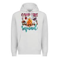 Dove Grey camp fire squad Premium Hoodie - JahusDesignShop