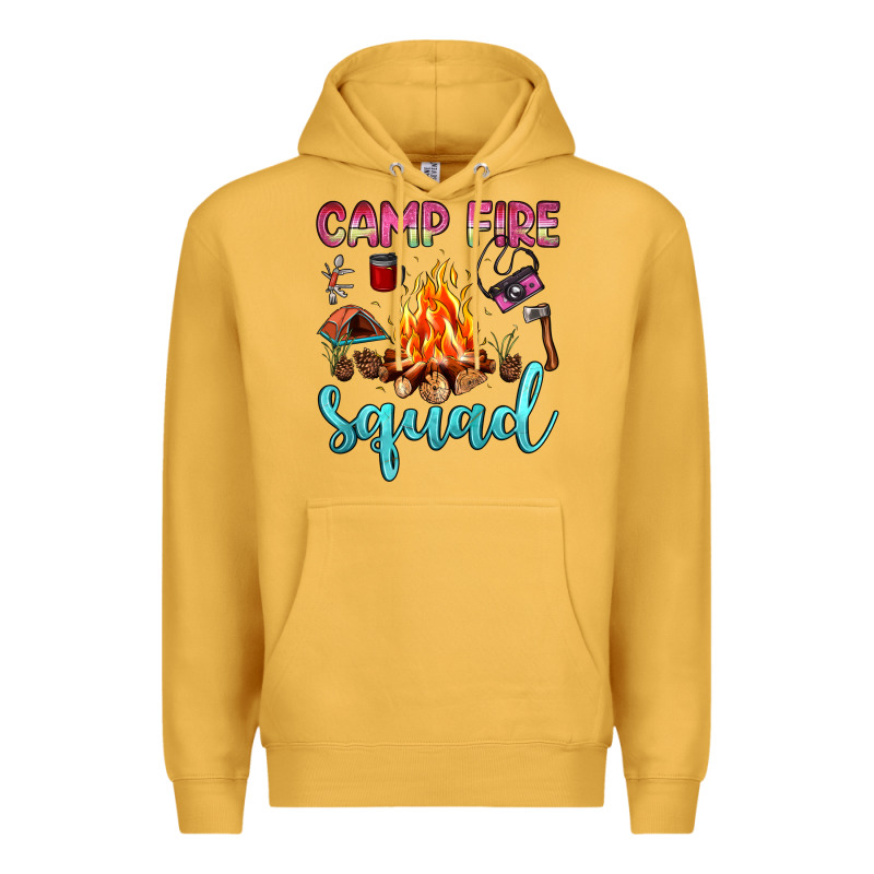 Camp Fire Squad Premium Hoodie by JahusDesignShop | Teevron