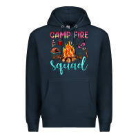 Navy camp fire squad Premium Hoodie - JahusDesignShop