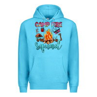 Ocean Blue camp fire squad Premium Hoodie - JahusDesignShop