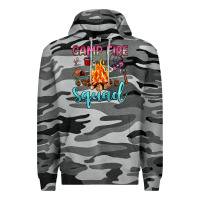 Slate Camo camp fire squad Premium Hoodie - JahusDesignShop
