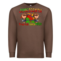 Chestnut juneteenth free ish since 1865 Premium Sweatshirt - texasbilliewilder