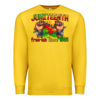 Lemon juneteenth free ish since 1865 Premium Sweatshirt - texasbilliewilder