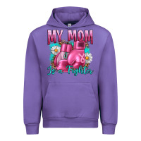Tulip Breast Cancer My Mom Is A Fighter Urban Hoodie - Artiststas