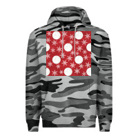 Slate Camo christmas snow flakes seamless pattern Premium Hoodie - BundleAndBundleShop