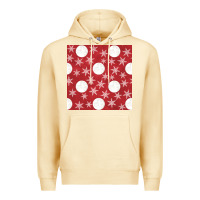 Pina Colada christmas snow flakes seamless pattern Premium Hoodie - BundleAndBundleShop