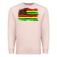 Pale Pink juneteenth flag Premium Sweatshirt - texasbilliewilder