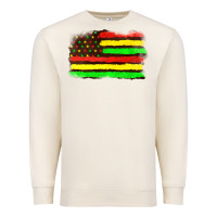 Sandshell juneteenth flag Premium Sweatshirt - texasbilliewilder