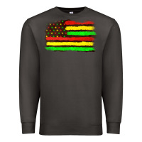 Smoke juneteenth flag Premium Sweatshirt - texasbilliewilder