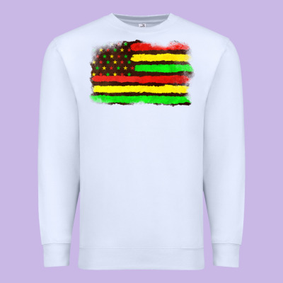Premium Sweatshirt juneteenth flag