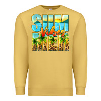 Antique Gold summer vibes Premium Sweatshirt - Zillion Design Studio