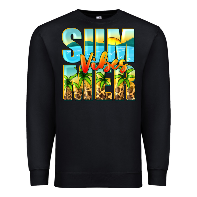 Summer Vibes Premium Sweatshirt by Zillion Design Studio | Teevron