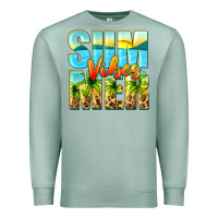 Seafoam summer vibes Premium Sweatshirt - Zillion Design Studio