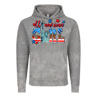 Cloud Rock all american girl Vintage Hoodie - AdoDesignShop