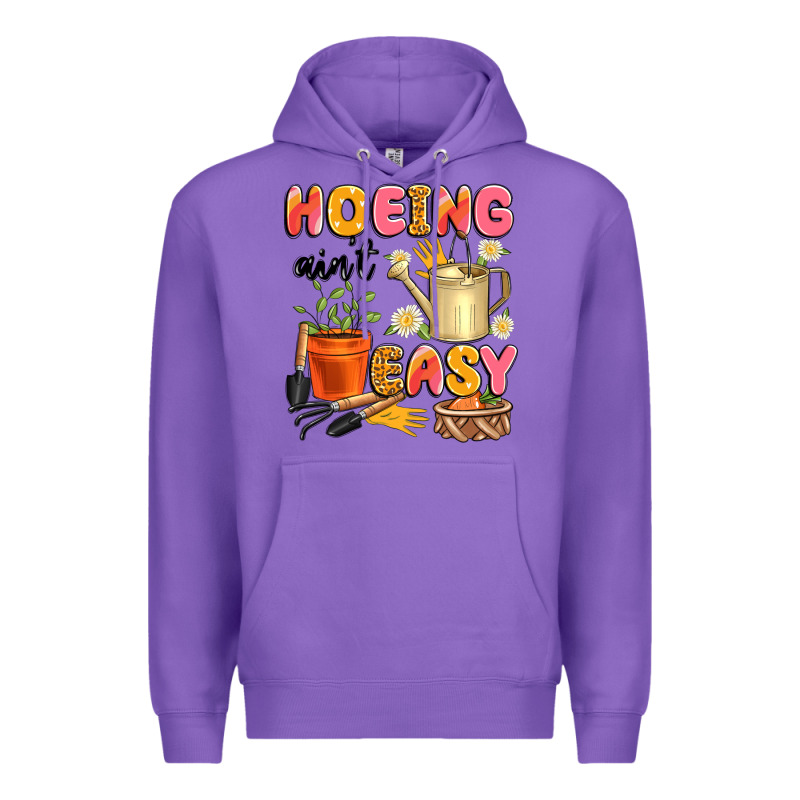 Hoeing Ain't Easy Premium Hoodie by Artiststas | Teevron
