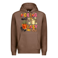 Chestnut hoeing ain't easy Premium Hoodie - Artiststas