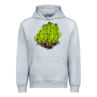 Heather Grey halloween patch Urban Hoodie - BundleAndBundleShop