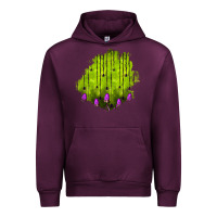 Mauve Wine halloween patch Urban Hoodie - BundleAndBundleShop
