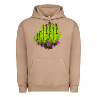 Pigment Burro halloween patch Urban Hoodie - BundleAndBundleShop