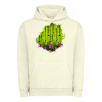 Pigment Pistachio halloween patch Urban Hoodie - BundleAndBundleShop
