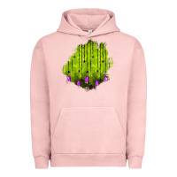 Pigment Salmon halloween patch Urban Hoodie - BundleAndBundleShop