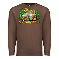 Chestnut happy camper Premium Sweatshirt - Zillion Design Studio
