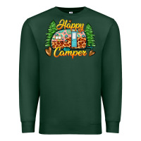 Sports Green happy camper Premium Sweatshirt - Zillion Design Studio