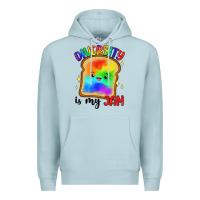 Blue Mist diversity is my jam Premium Hoodie - Artiststas