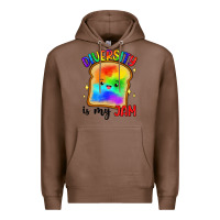 Chestnut diversity is my jam Premium Hoodie - Artiststas