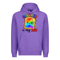 Purple diversity is my jam Premium Hoodie - Artiststas