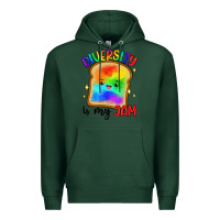 Sports Green diversity is my jam Premium Hoodie - Artiststas