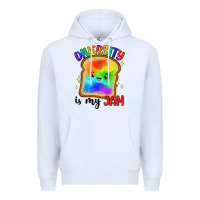 White diversity is my jam Premium Hoodie - Artiststas