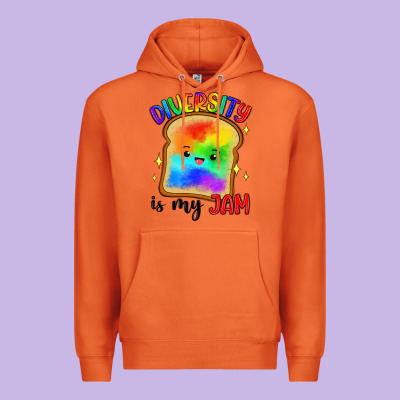 Diversity Is My Jam Premium Hoodie Designed By Artiststas