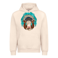 Sandshell hereford indian headdress Urban Hoodie - JahusDesignShop