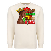 Sandshell juneteenth black king Premium Sweatshirt - texasbilliewilder