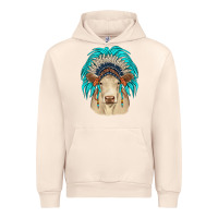Sandshell charolais indian headdress Urban Hoodie - JahusDesignShop