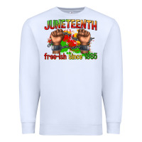 White juneteenth free ish since 1865 Premium Sweatshirt - texasbilliewilder