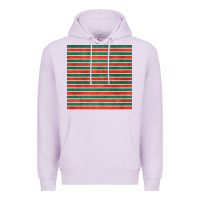 Lilac christmas stripes seamless pattern Premium Hoodie - BundleAndBundleShop