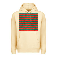 Pina Colada christmas stripes seamless pattern Premium Hoodie - BundleAndBundleShop