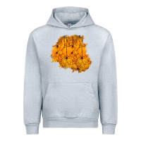 Heather Grey halloween patch Urban Hoodie - BundleAndBundleShop