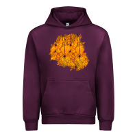 Mauve Wine halloween patch Urban Hoodie - BundleAndBundleShop