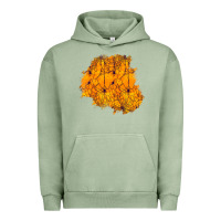 Pigment Oil Green halloween patch Urban Hoodie - BundleAndBundleShop