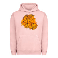 Pigment Salmon halloween patch Urban Hoodie - BundleAndBundleShop