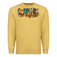 Antique Gold campfire legend Premium Sweatshirt - Zillion Design Studio
