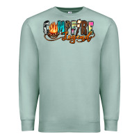 Seafoam campfire legend Premium Sweatshirt - Zillion Design Studio