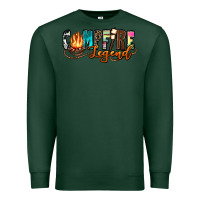 Sports Green campfire legend Premium Sweatshirt - Zillion Design Studio