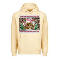 Pina Colada pink skeleton  christmas Premium Hoodie - AdoDesignShop